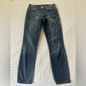 Joe's Jeans Dark Blue Mid-rise Skinny Ankle Jeans 24